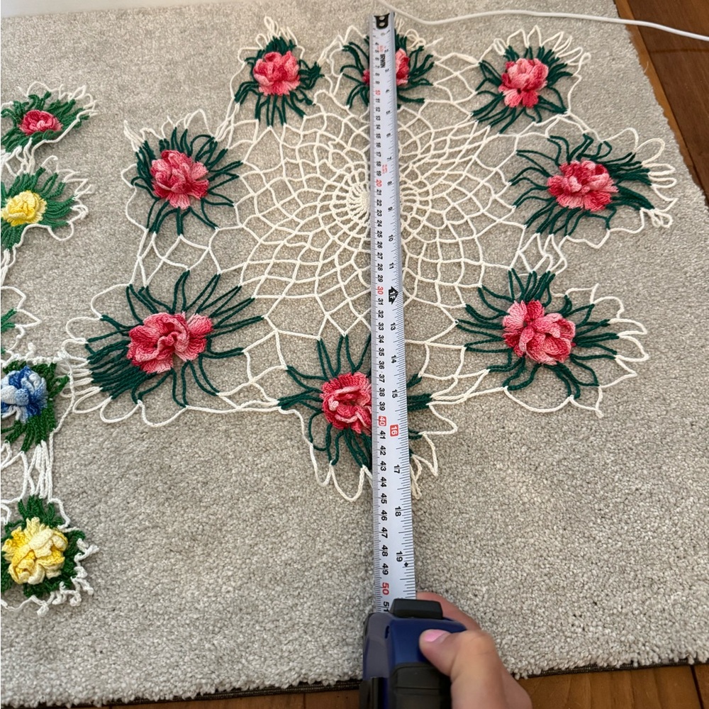 Floral Crochet handmade - Multicolor - Picture 2 of 4